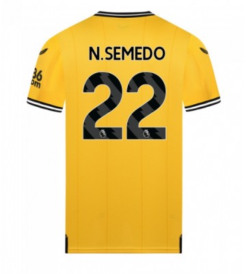 Wolves Nelson Semedo #22 Primera Equipación 2023-24 Manga Corta